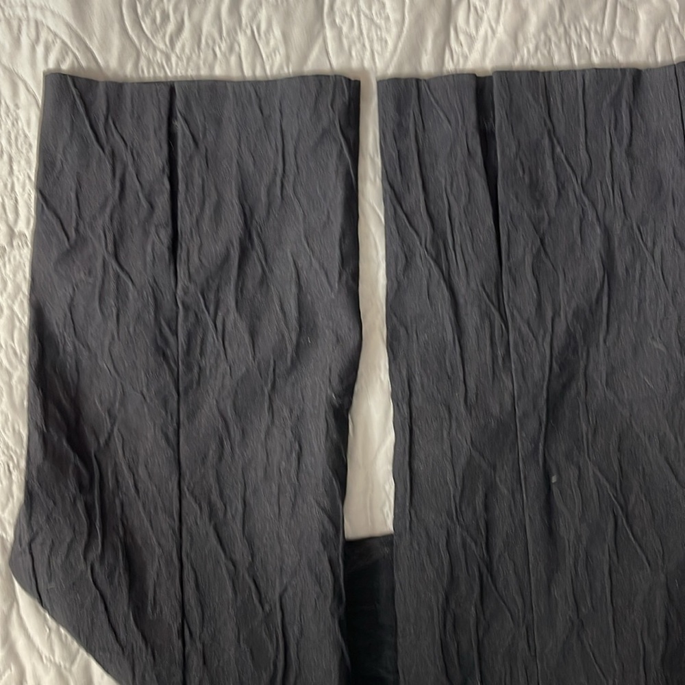 Lisette Black Straight Pant With Split Ankle Leng… - image 4